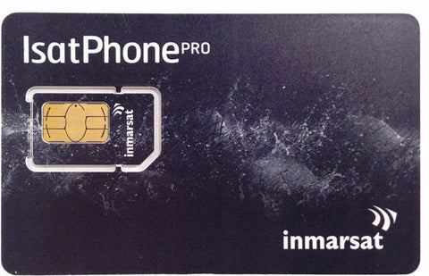 Inmarsat Prepaid Airtime Sim Large